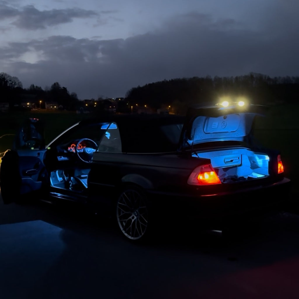 Oświetlenie wnętrza BMW