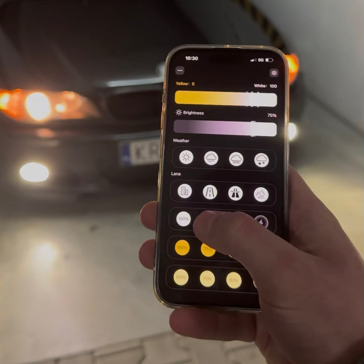 Żarówki zdalnie sterowanie z aplikacji