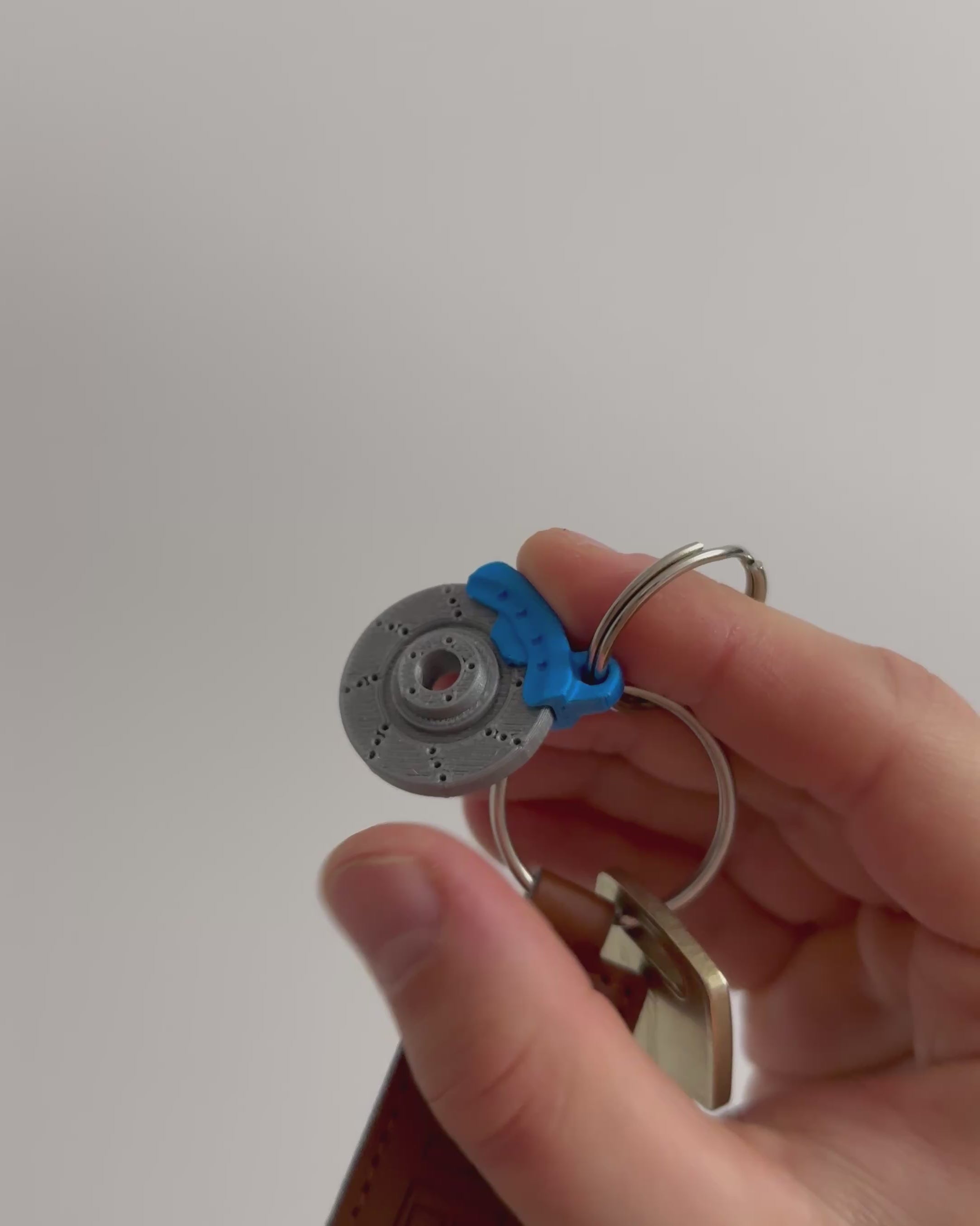 Brelok Tarcza hamulcowa niebieski