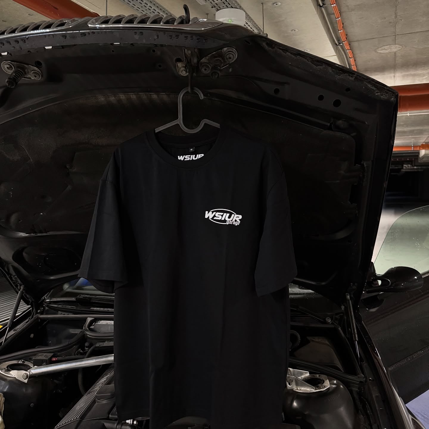 Koszulka "Turn your dreams into horsepower" Czarna